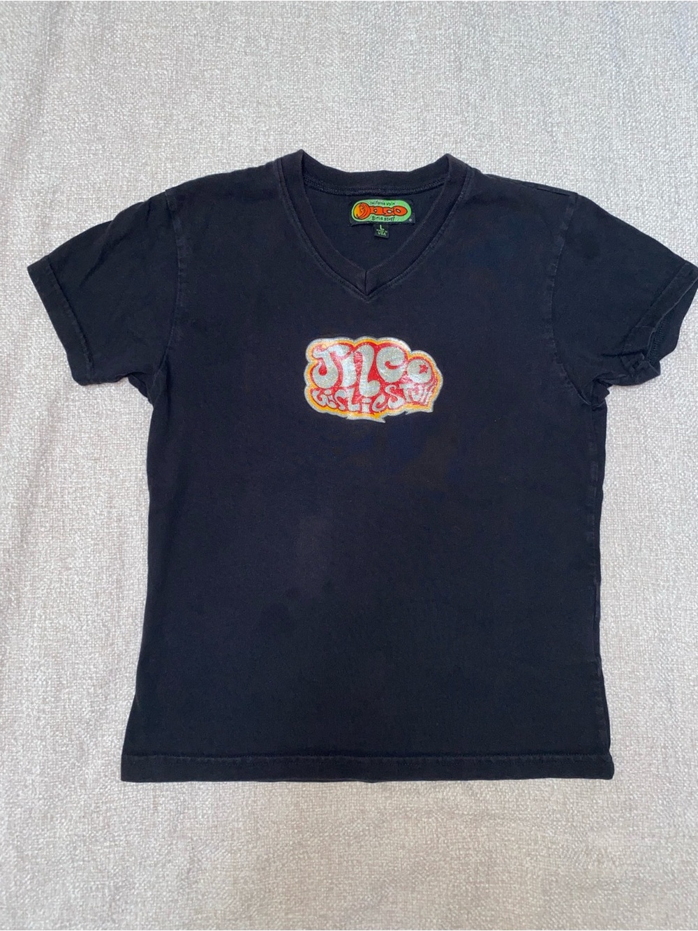 VINTAGE RARE 90s JNCO Girlie Stuff
Baby Tee - Rare Grail Flawless Graphic